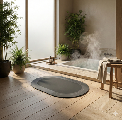 Tapis de bain O-Sec™ - Absorption instantanée